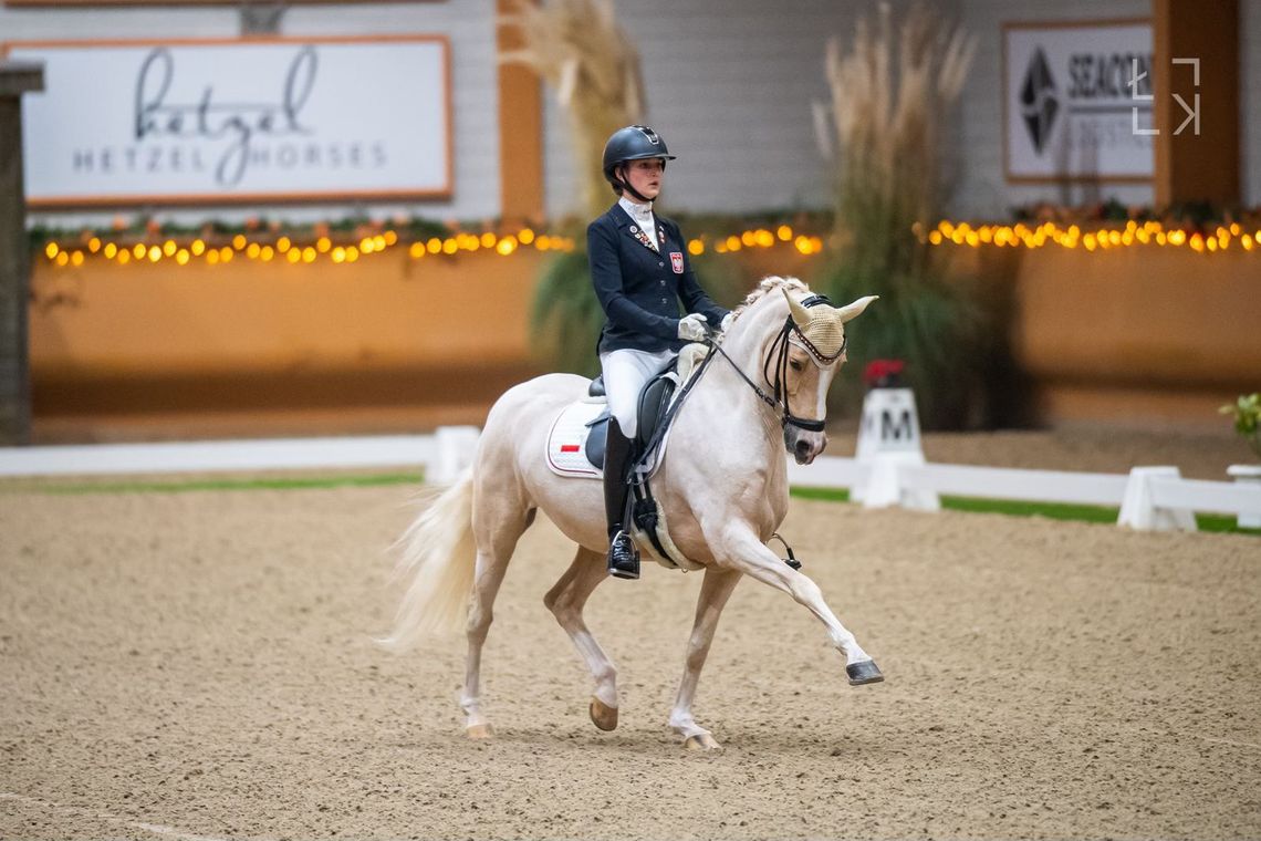 Veronica Pawluk po raz ostatni wystartowała w kategorii Pony Rider