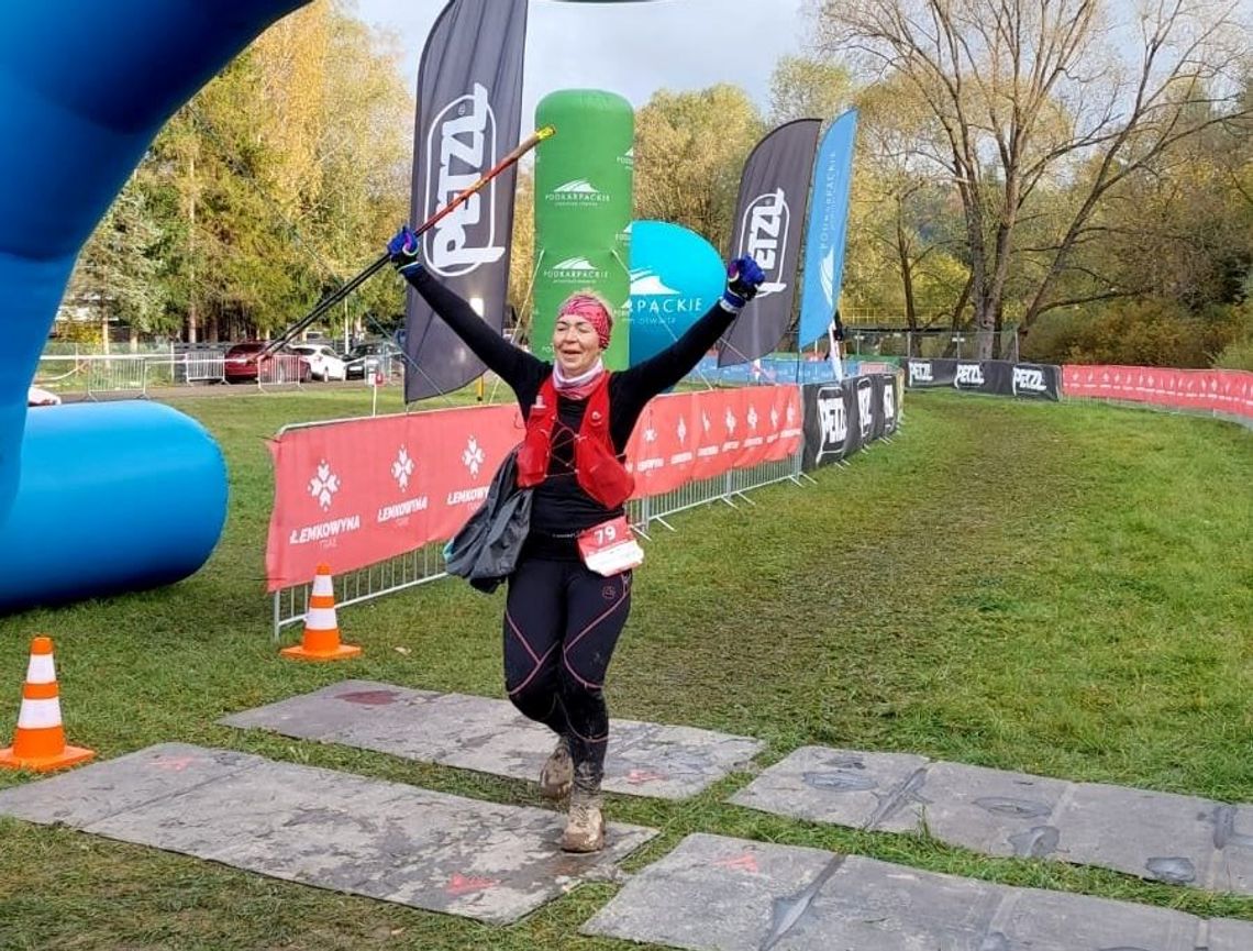 W 31 godzin przebiegła cały Beskid Niski. ZDJĘCIA