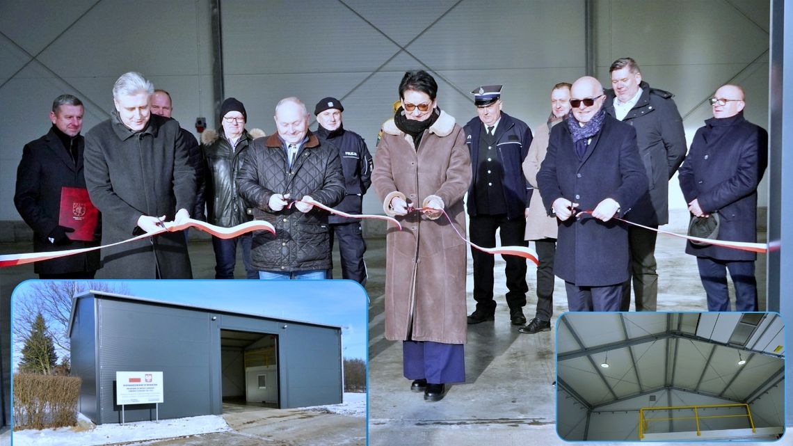 W Bierawie otwarto nowy magazyn obrony cywilnej. ZDJĘCIA