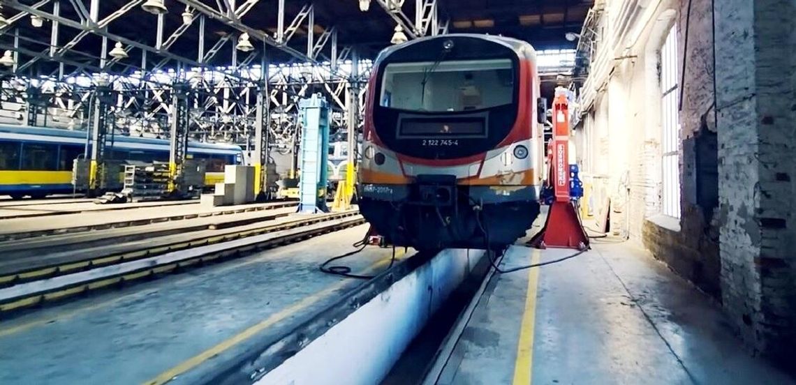 W Kędzierzynie-Koźlu działa „szpital dla pociągów”. FILM W Kędzierzynie-Koźlu działa „szpital dla pociągów”. FILM