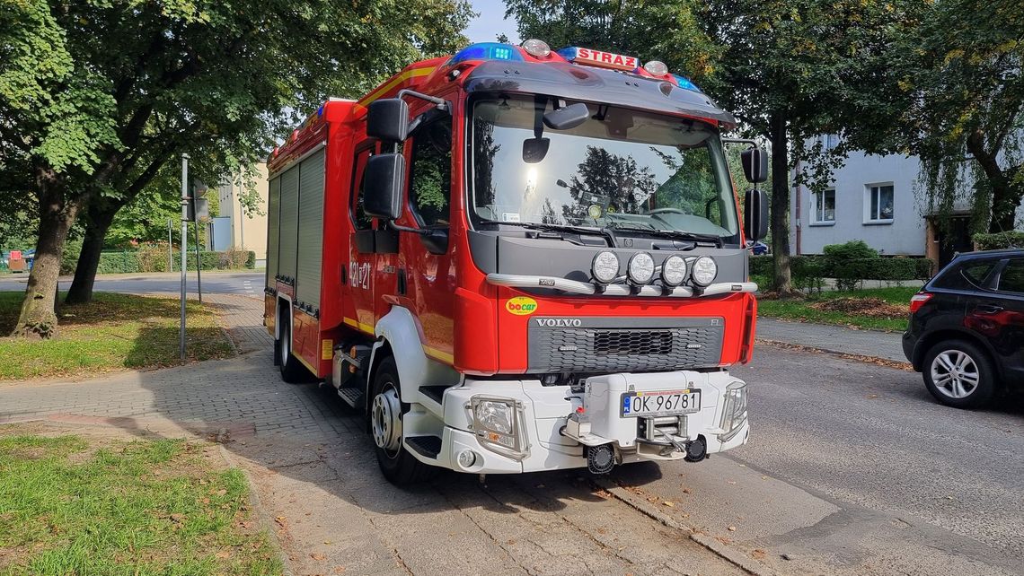 W mieszkaniu zawyła czujka tlenku węgla. Interweniowała straż pożarna