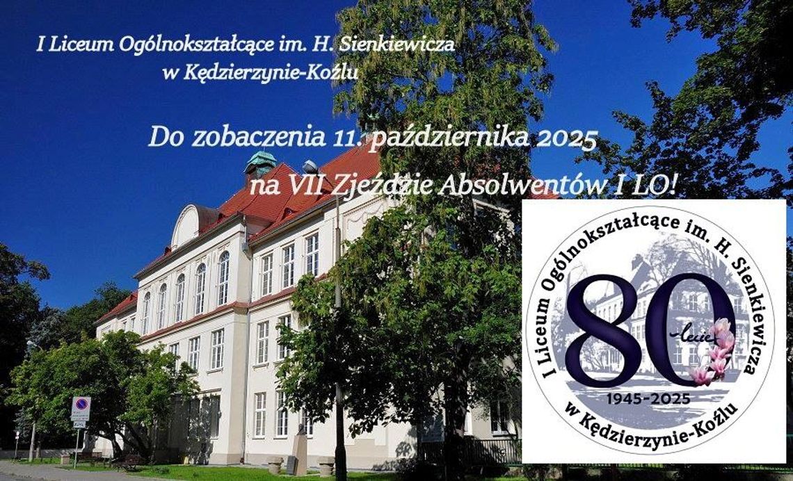 W październikowym święcie kozielskiego liceum weźmie udział ponad tysiąc osób!