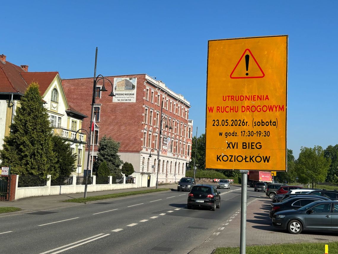 W sobotę od godziny 14.00 do godziny 20.15 część ulic w Koźlu będzie wyłączona z ruchu W sobotę od godziny 14.00 do godziny 20.15 część ulic w Koźlu będzie wyłączona z ruchu