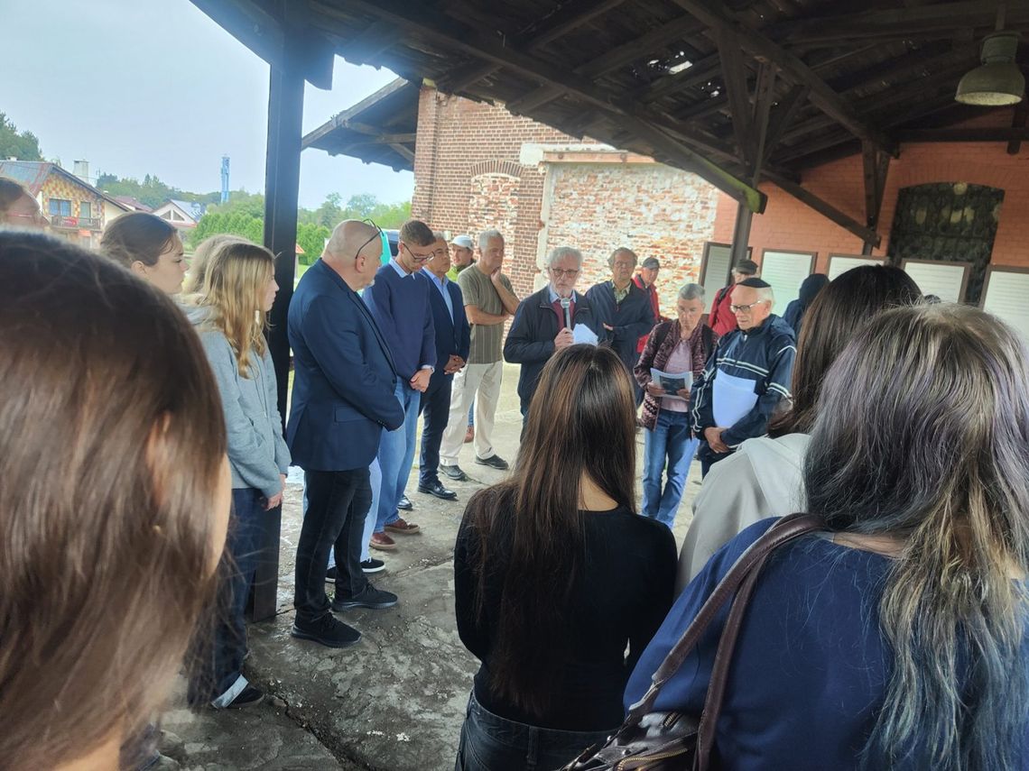 W tegorocznym spotkaniu uczestniczył syn jednego z ośmiu ocalonych z Holokaustu