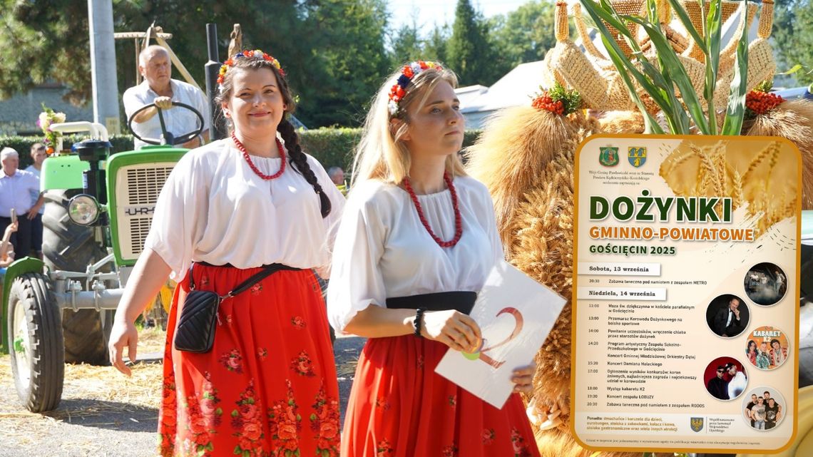W ten weekend dożynki gminno-powiatowe w Gościęcinie