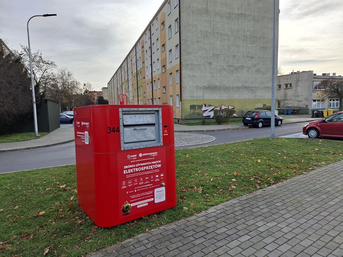 W tych miejscach na terenie Kędzierzyna-Koźla pojawiły się kontenery na elektroodpady. ZDJĘCIA
