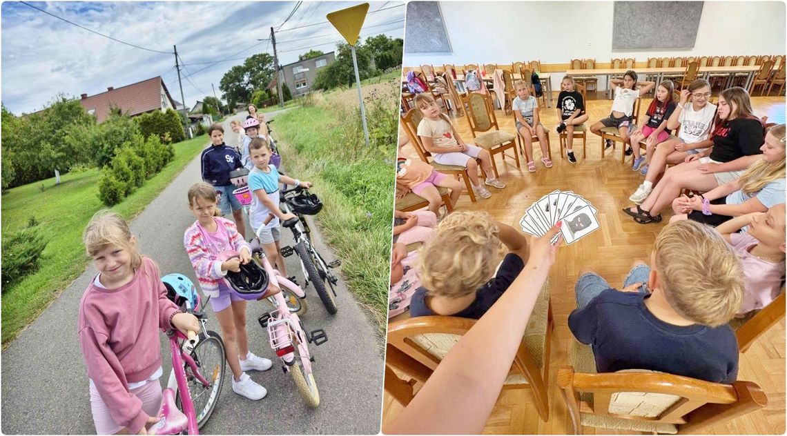 Wakacyjne animacje z GOK i GBP w Cisku ruszyły pełną parą. ZDJĘCIA Wakacyjne animacje z GOK i GBP w Cisku ruszyły pełną parą. ZDJĘCIA