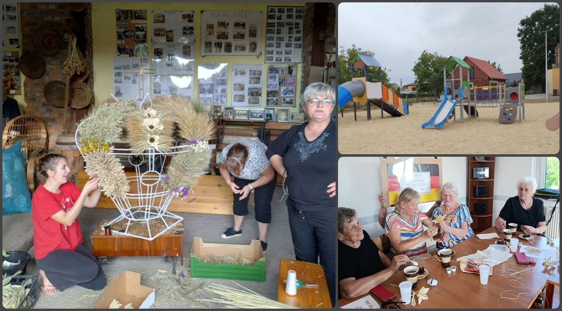 Warsztaty, rękodzieło i integracja w Lubieszowie. ZDJĘCIA