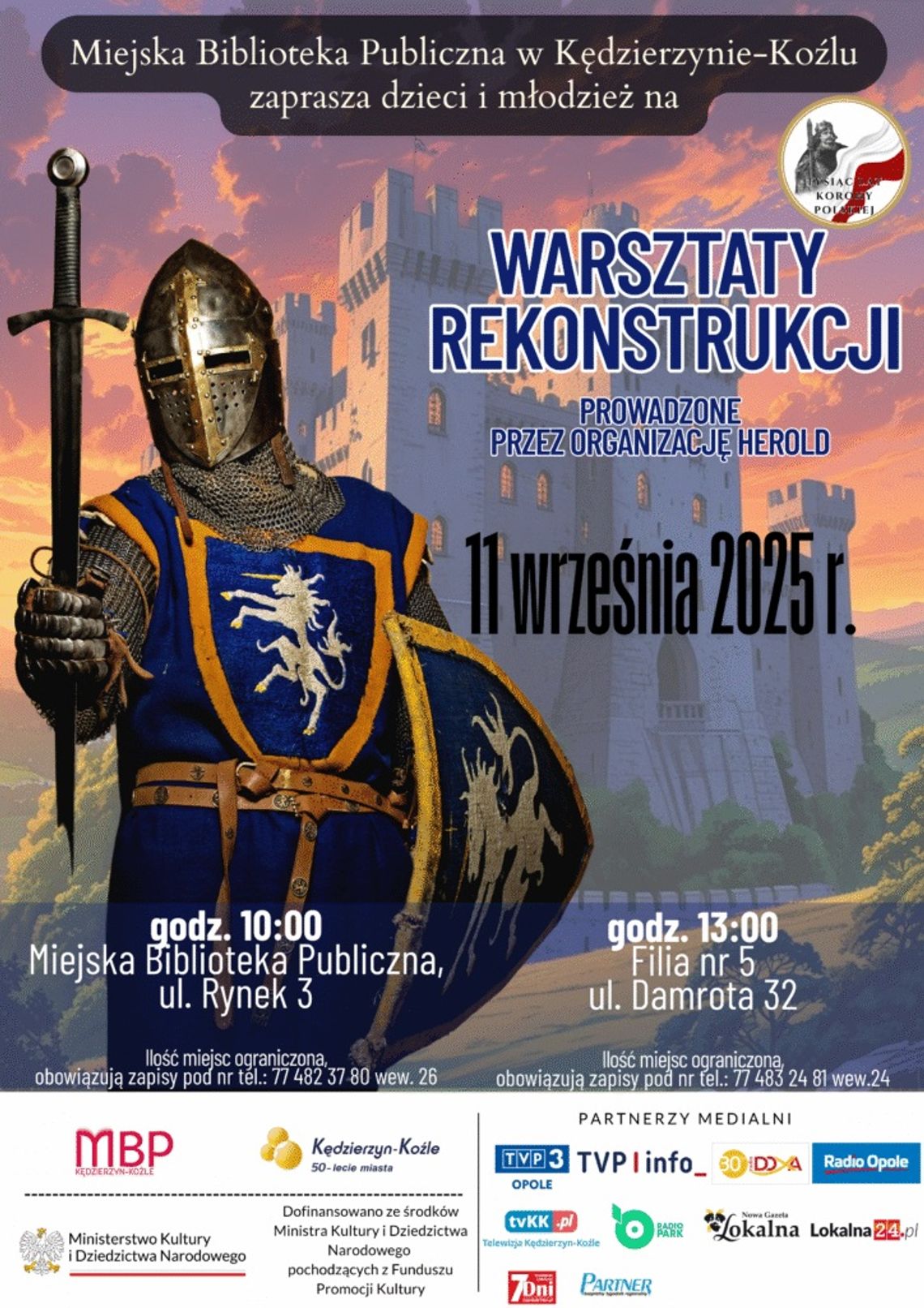 Warsztaty rekonstrukcji historycznej dla dzieci i młodzieży