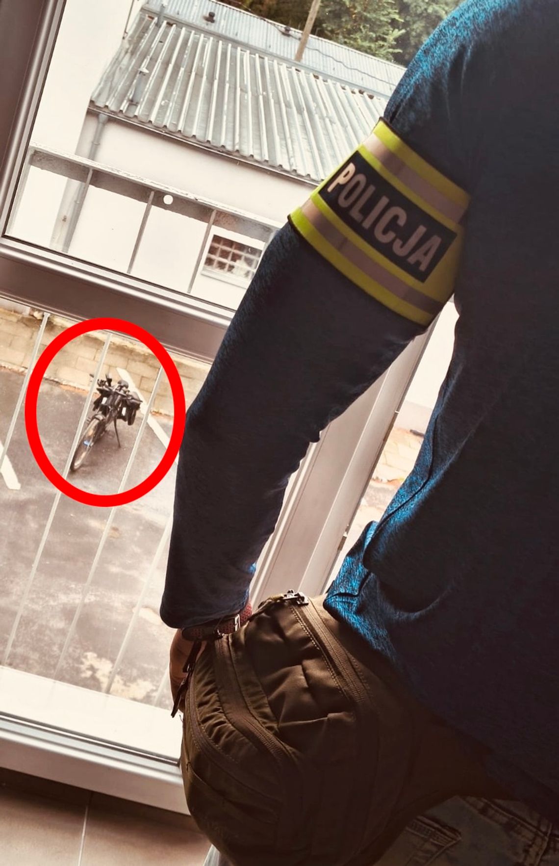 Wart 8000 zł rower elektryczny został odzyskany przez policjanta po służbie