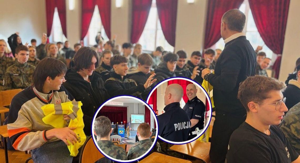 Ważna kampania o zasadach bezpieczeństwa na drodze skierowana do przyszłych kierowców. ZDJĘCIA