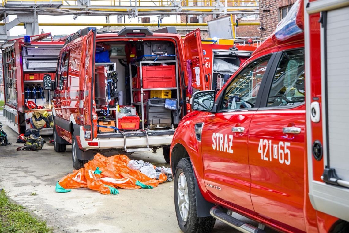 Ważny komunikat KP PSP w Kędzierzynie-Koźlu w sprawie alarmowego przejazdu kolumny pojazdów