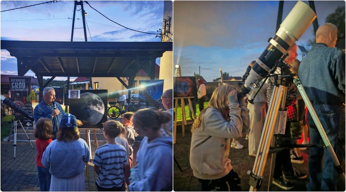 Wieczór pełen gwiazd i astronomicznych odkryć w Bierawie. ZDJĘCIA Wieczór pełen gwiazd i astronomicznych odkryć w Bierawie. ZDJĘCIA
