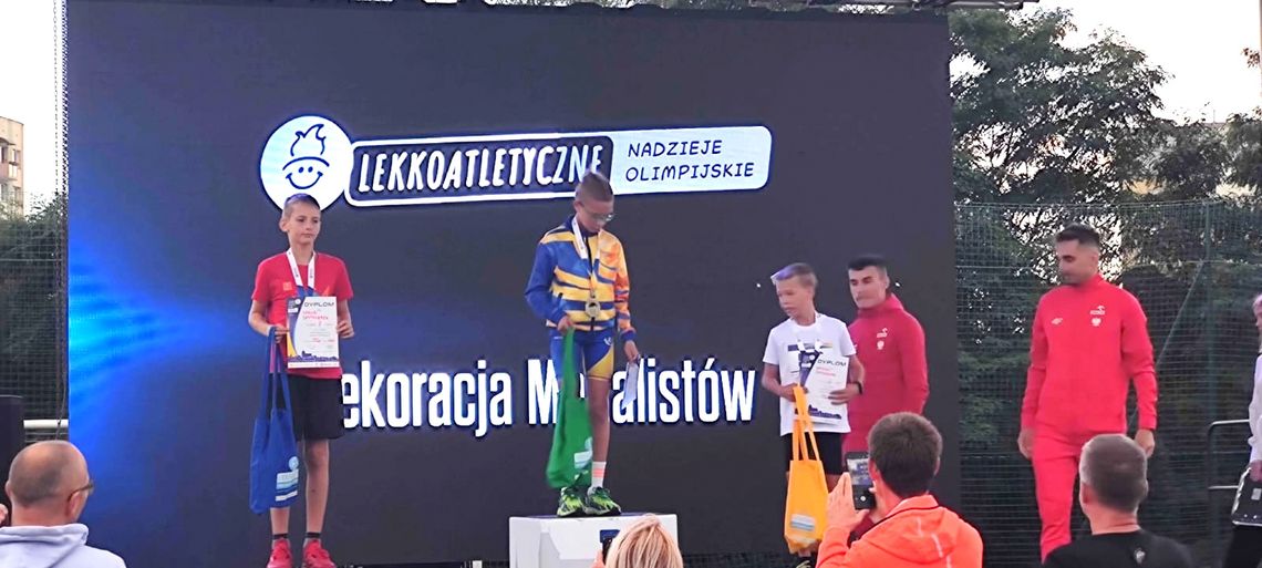 Wielki sukces Jakuba Jastrząbka na ogólnopolskim turnieju lekkoatletycznym