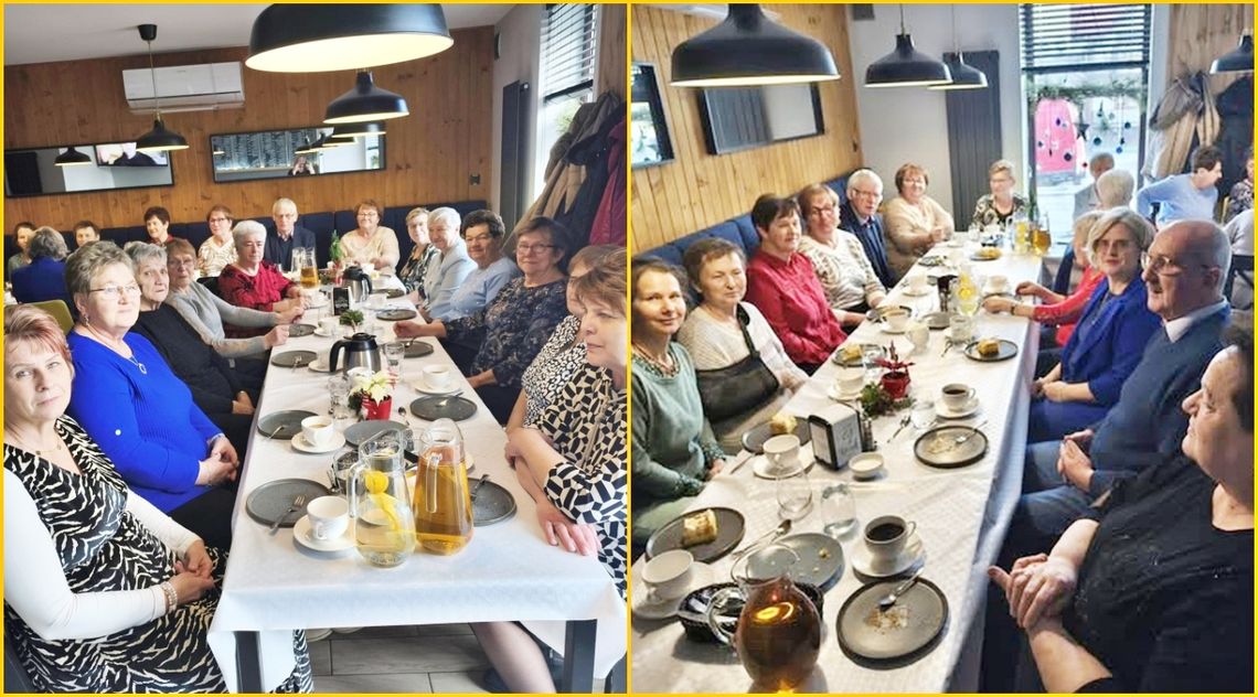 Wigilijne spotkanie klubów seniora z Łanów i Ciska