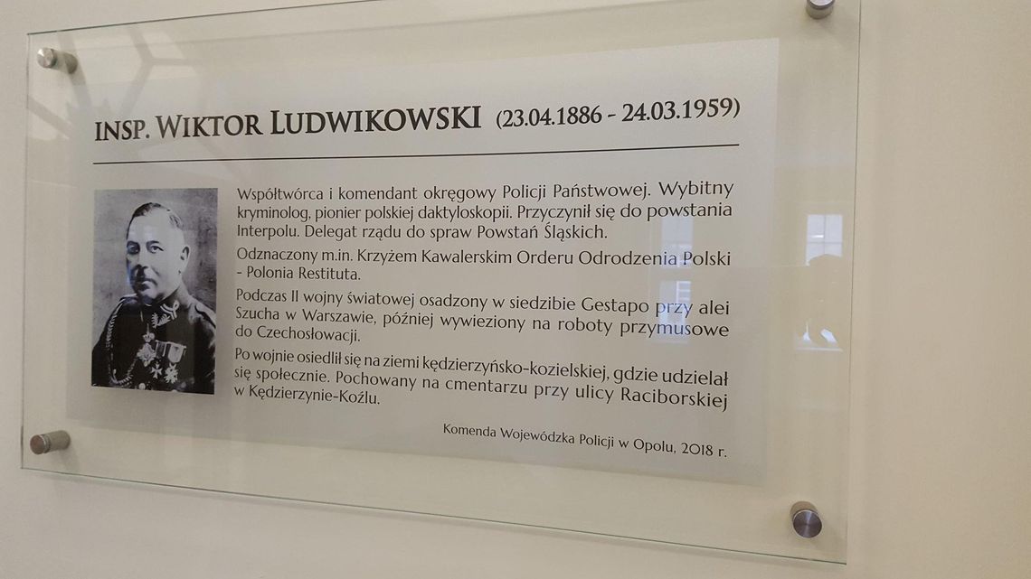 Wiktor Ludwikowski był wzorem dla policjantów
