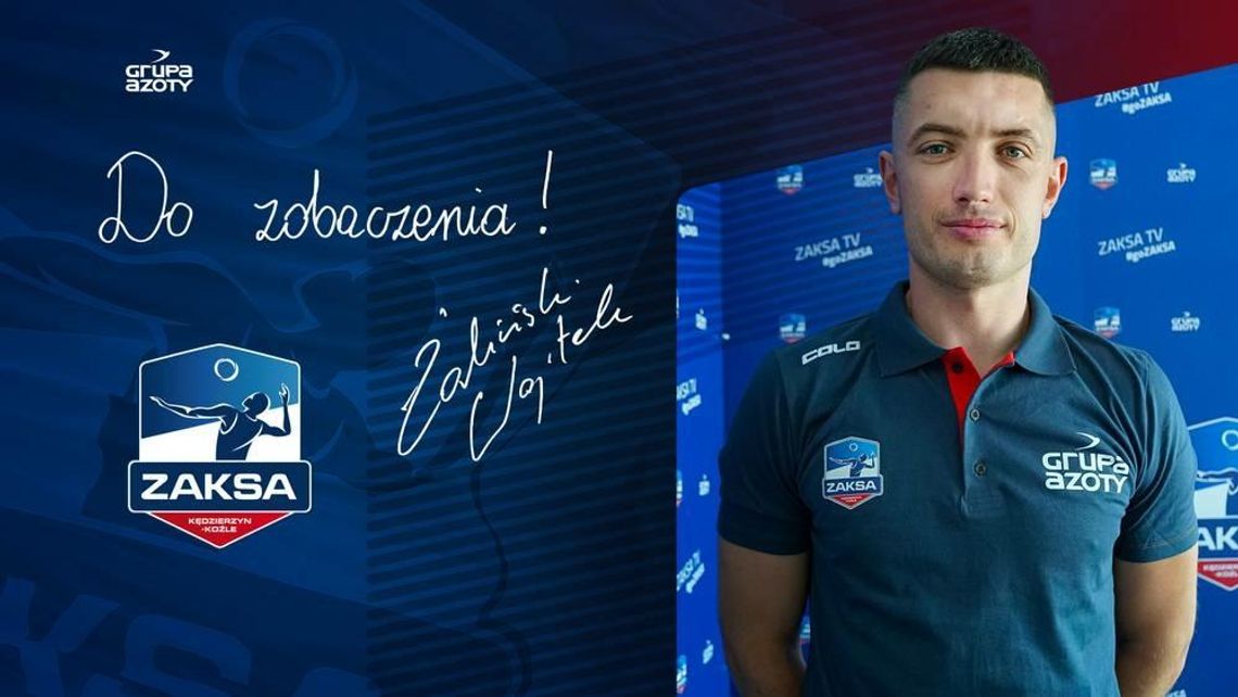 Wojciech Żaliński dołączył do Grupy Azoty ZAKSA Kędzierzyn-Koźle