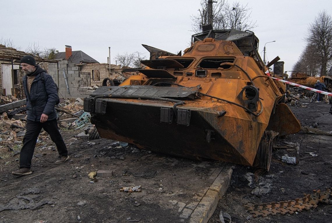 Wojna w Ukrainie przeraża świat. Zdjęcia z Buczy i Kijowa