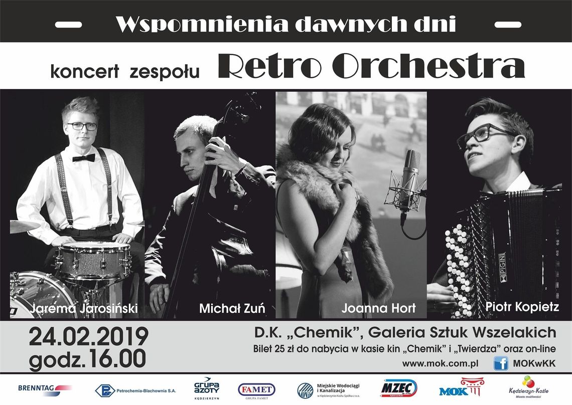 "Wspomnienia dawnych dni" - koncert w wykonaniu Retro Orchestra 