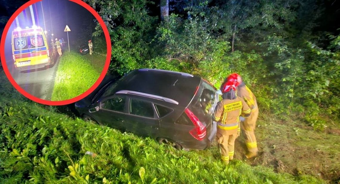 Wypadek przy ul. Jana Brzechwy. Poszkodowany kierowca trafił do szpitala