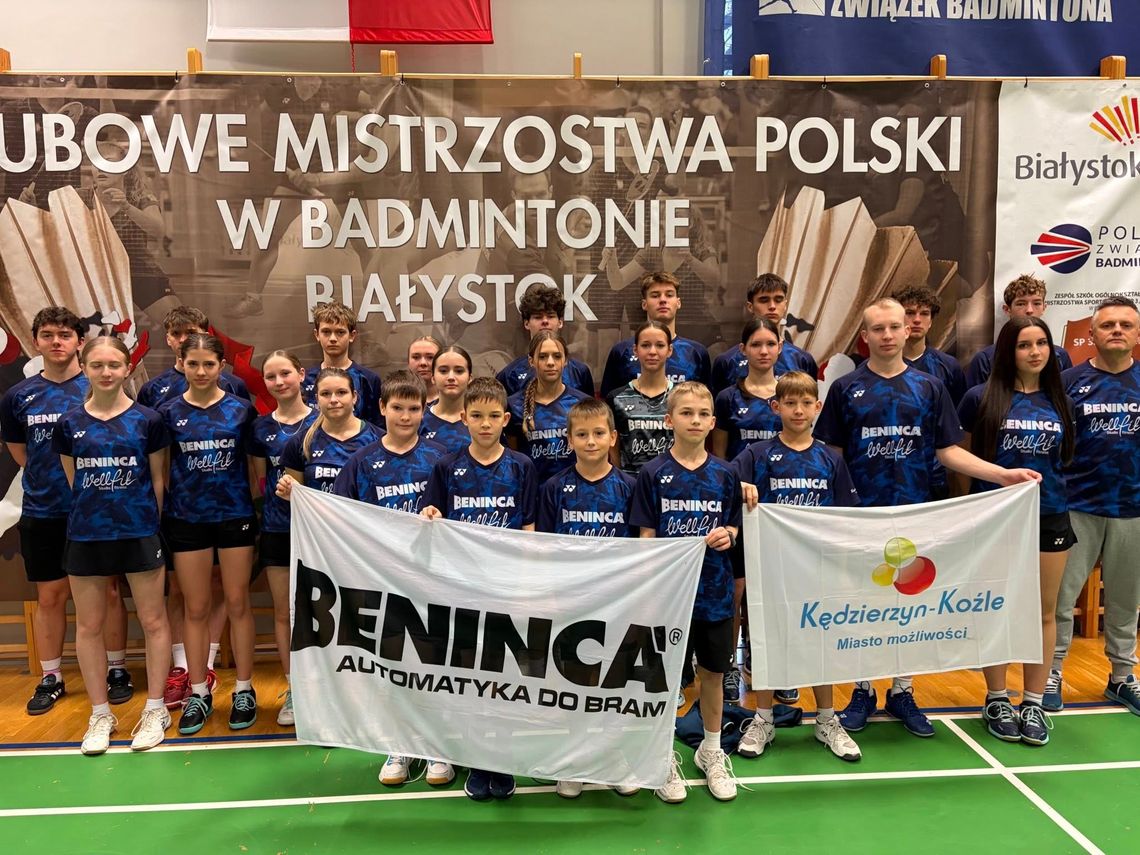 Wywalczyli cztery medale na Mistrzostwach Polski. Wielki sukces badmintonistów z Kędzierzyna-Koźla
