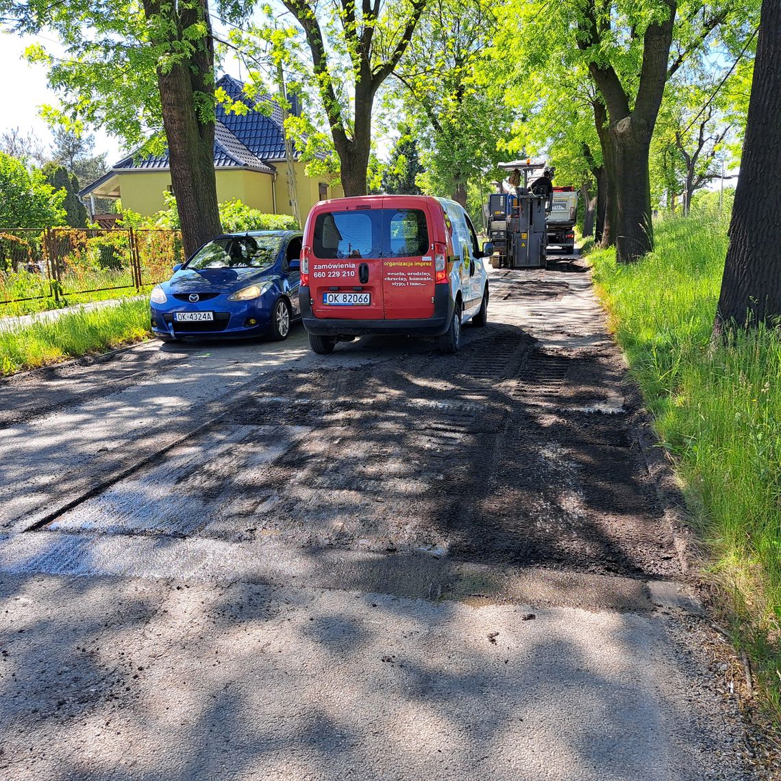 Wzięli się wreszcie za łatanie dziur. ZDJĘCIA