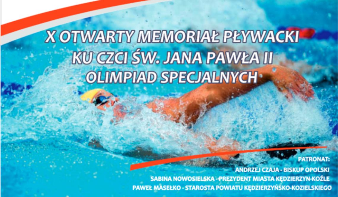 X Otwarty Memoriał Pływacki ku czci Jana Pawła II Olimpiad Specjalnych