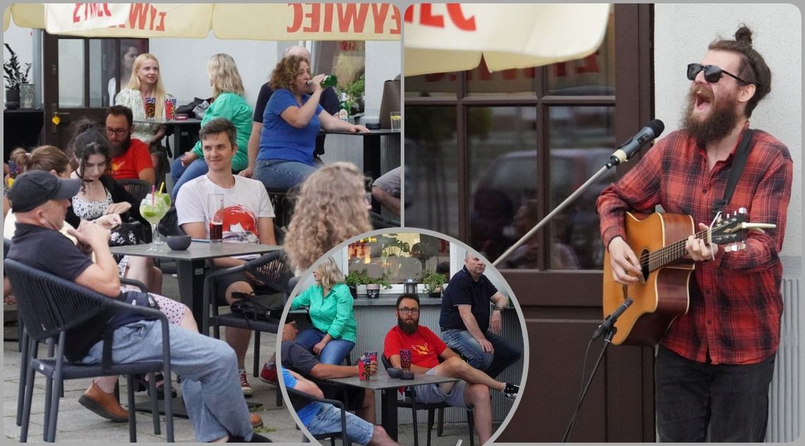 Z chodnika na scenę. Letnie granie pod Klubem Kameleon. ZDJĘCIA