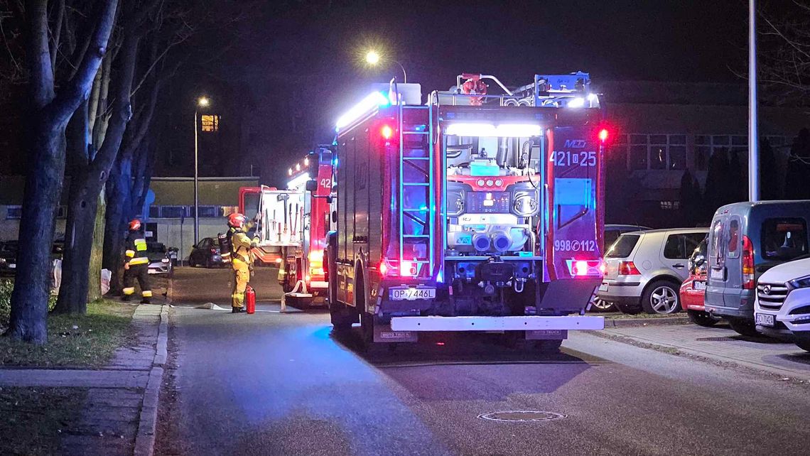 Z mieszkania wydobywał się zapach spalenizny. Interweniowali strażacy Z mieszkania wydobywał się zapach spalenizny. Interweniowali strażacy