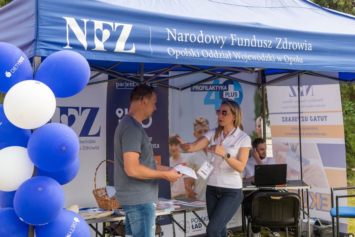 Zabawa i badania profilaktyczne z okazji Dnia Zdrowia Dziecka