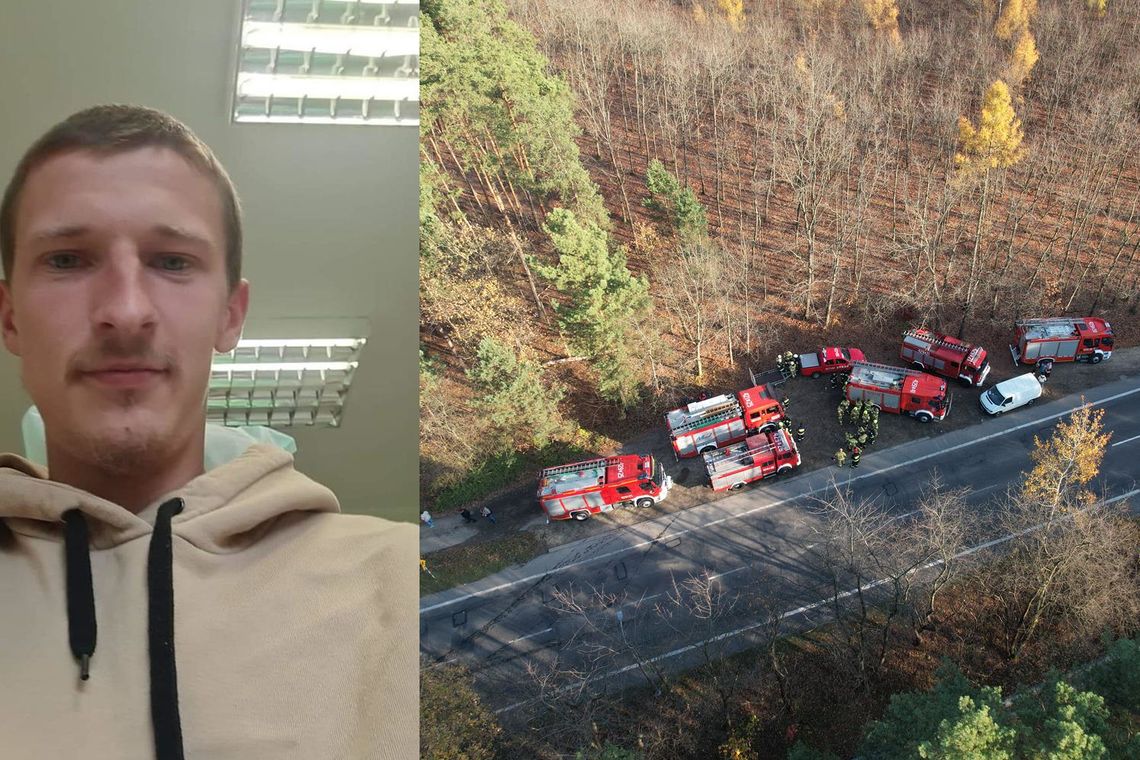 Zaginął Gracjan Kołek. Służby ratunkowe poszukują 26-latka