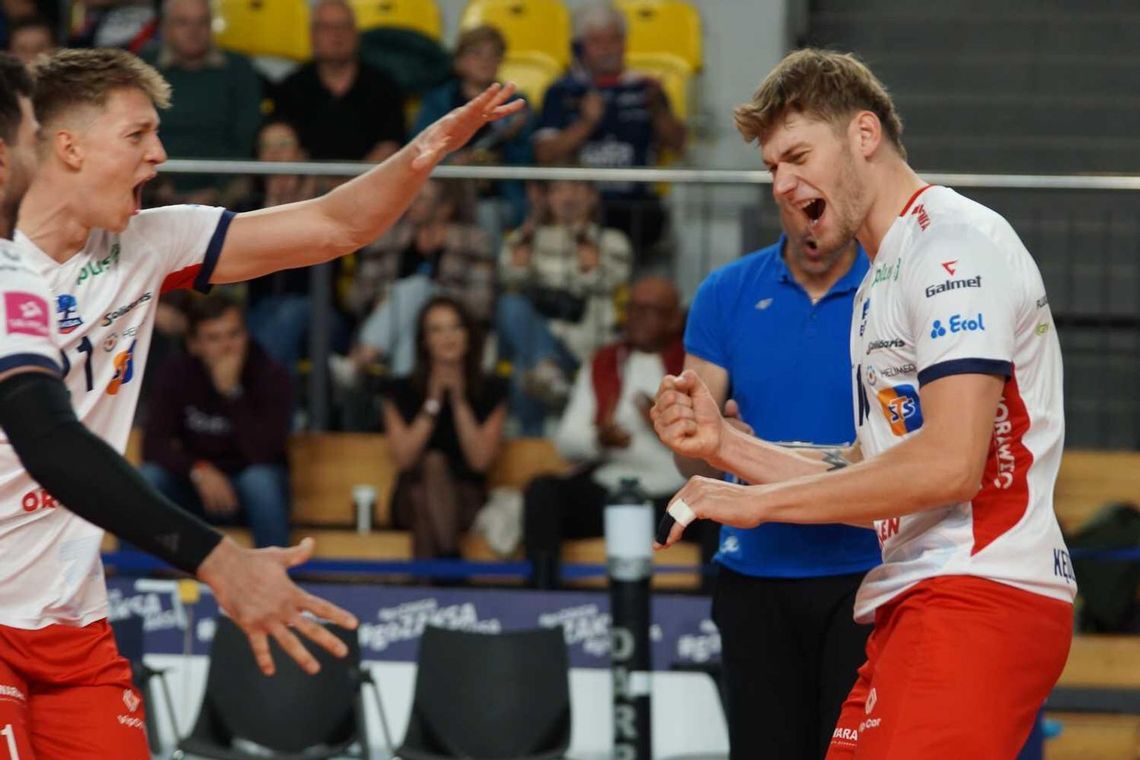 ZAKSA Kędzierzyn-Koźle pokonała Skrę Bełchatów. Ciekawy mecz w hali "Azoty"