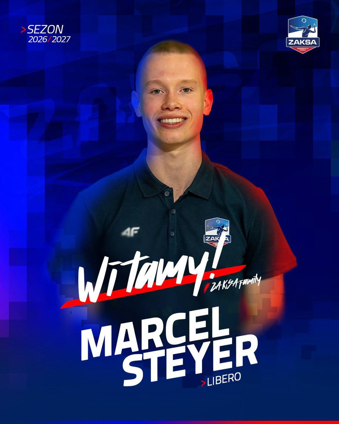 ZAKSA ma nowego zawodnika. Młody libero wchodzi do siatkarskiej elity ZAKSA ma nowego zawodnika. Młody libero wchodzi do siatkarskiej elity