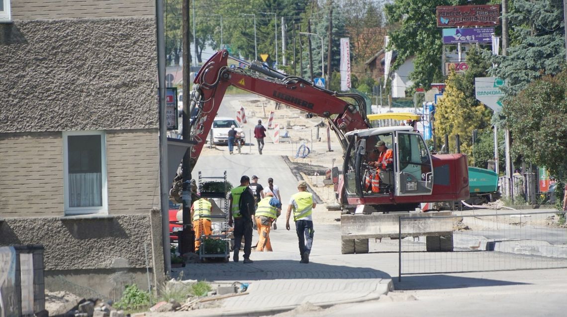 Zamknięty wyjazd z ul. Raciborskiej w ul. Kozielską w Reńskiej Wsi