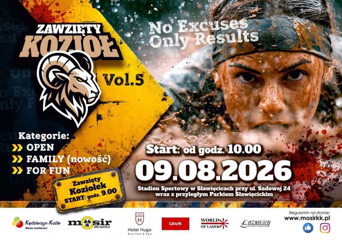 Zawzięty Kozioł z nowością. W tym roku pobiegną też rodzinne duety Zawzięty Kozioł z nowością. W tym roku pobiegną też rodzinne duety