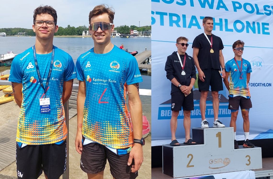 Zdobył medal mistrzostw Polski w cross triathlonie. ZDJĘCIA