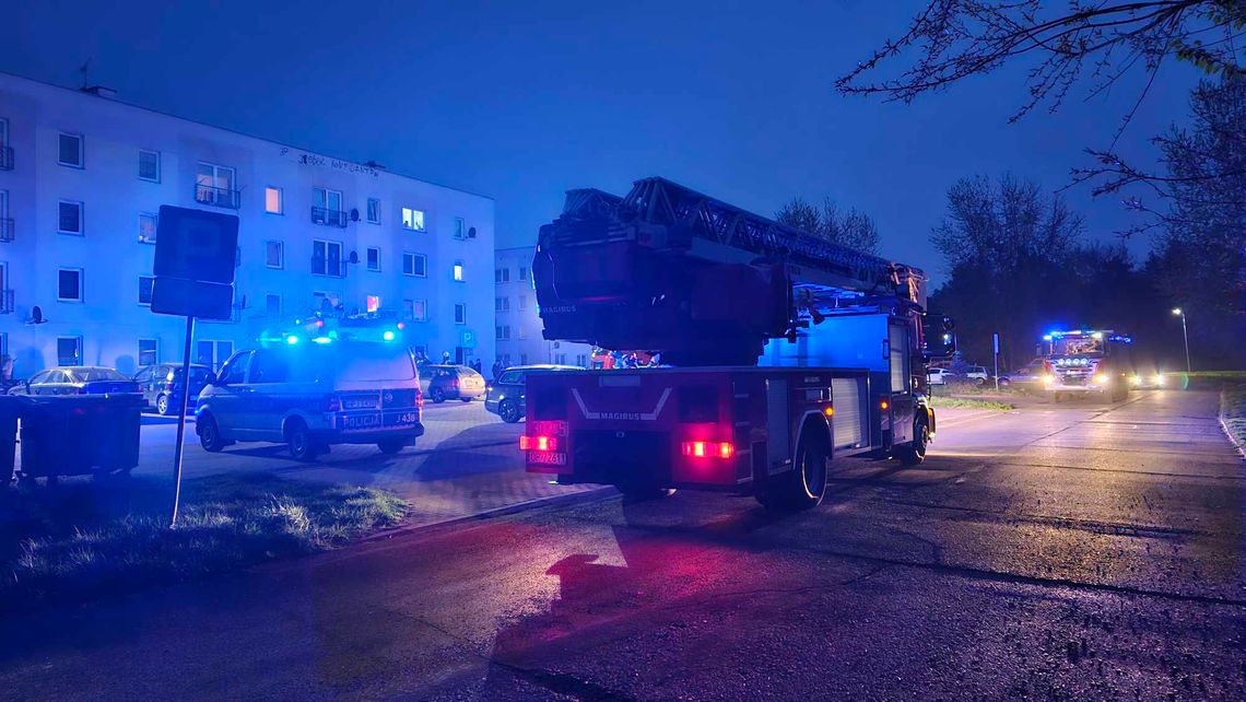 Ze zgłoszenia wynikało, że pali się mieszkanie Ze zgłoszenia wynikało, że pali się mieszkanie