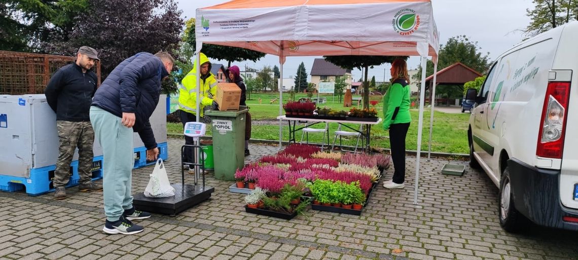 Zebrano 2410 kg elektroodpadów w gminie Cisek. ZDJĘCIA