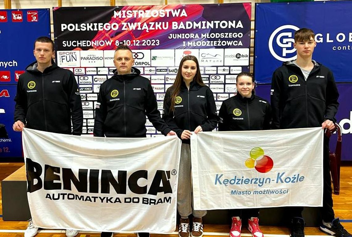 Złoto i brąz Karola Budnego w mistrzostwach Polski w badmintonie