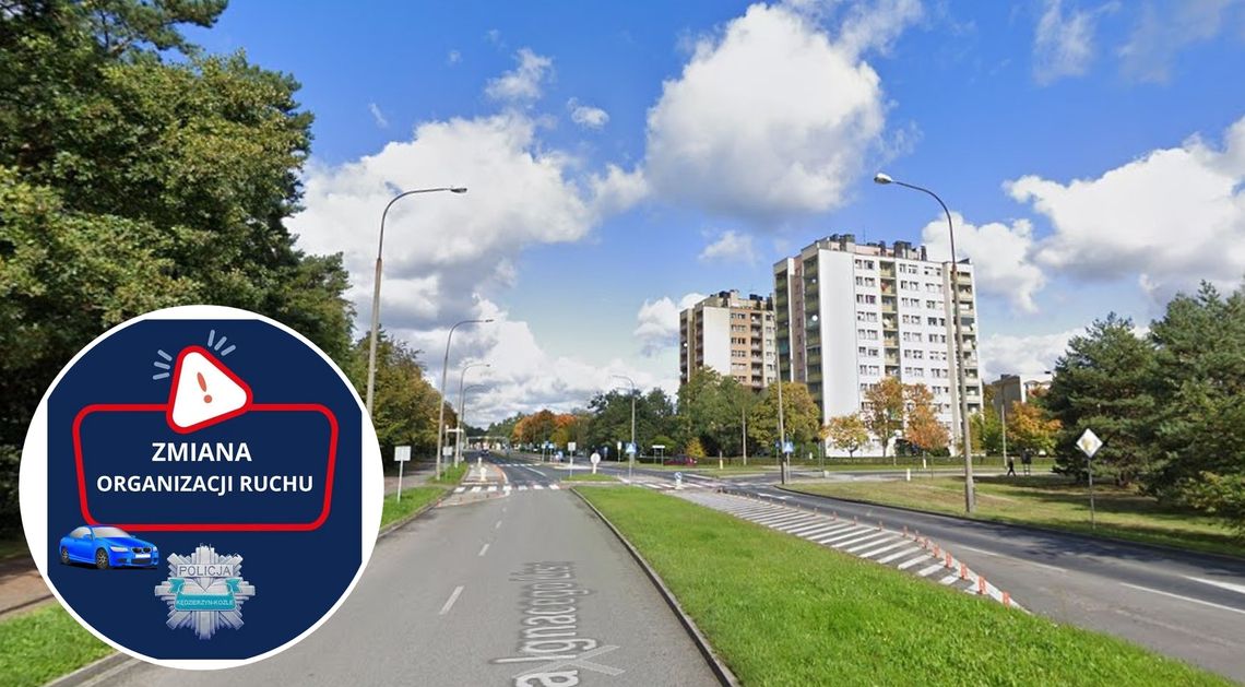 Zmiana organizacji ruchu na alei Ignacego Lisa w sobotę – objazd i utrudnienia