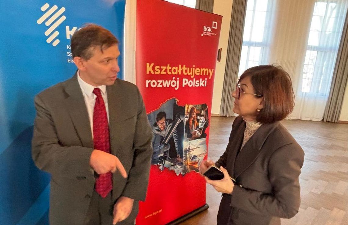 Ekonomista Marek Zuber na Dniach Przedsiębiorczości w Kędzierzynie-Koźlu. ZDJĘCIA