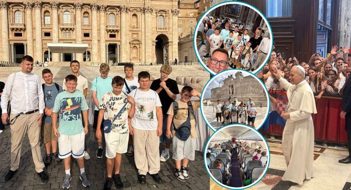 Zobaczyli papieża, pierwszy raz polecieli samolotem. Ministranci z Kędzierzyna-Koźla byli w Rzymie