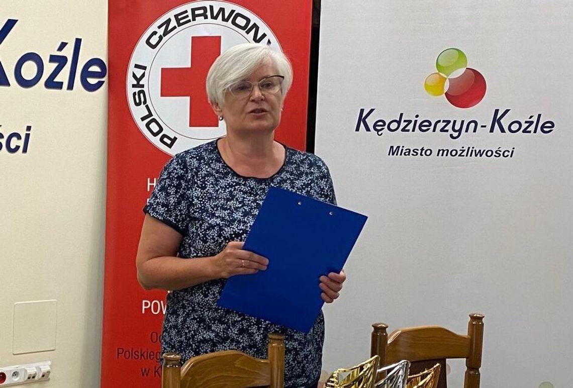 Zofia Haliniak na czele Oddziału Rejonowego PCK w Kędzierzynie-Koźlu na kolejną kadencję