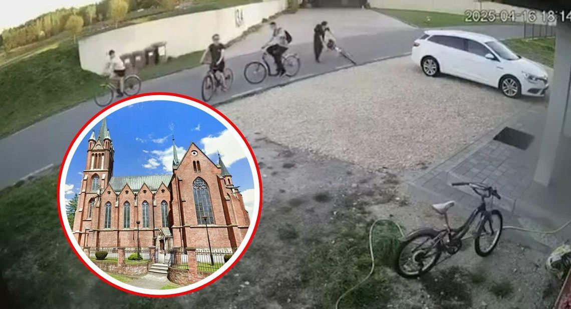 Zuchwała kradzież rowerów spod kościoła w Sławięcicach. Policja poszukuje złodziei