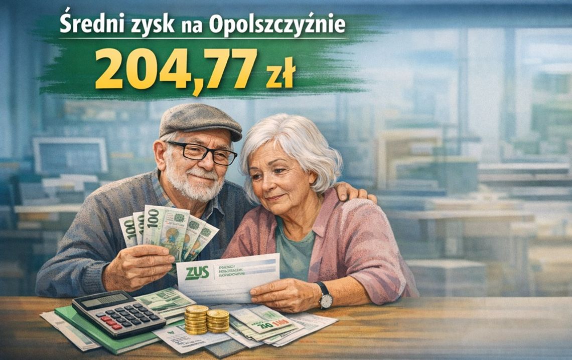 ZUS przelicza emerytury. Wiemy, ile średnio zyskali emeryci w naszym regionie