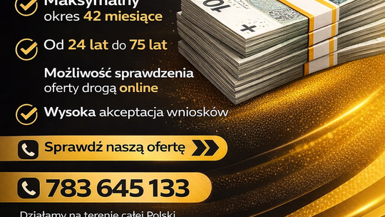 Gotówka do 25 000 zł i szeroka oferta kredytowa – Sprawdź bezpłatnie!