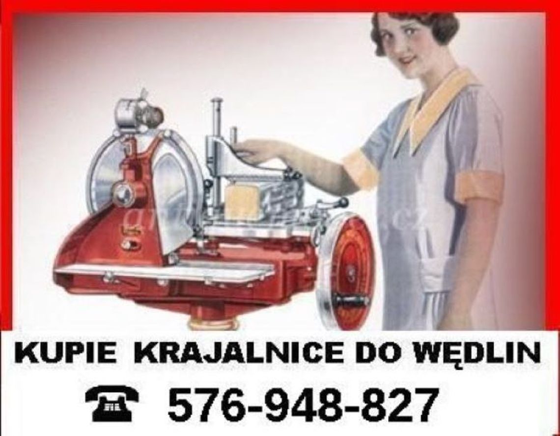 Zabytkowa krajalnica KUPIE Zabytkowa krajalnica KUPIE