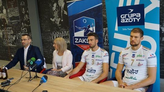 Prezentacja drużyny i nowy sponsor Grupy Azoty ZAKSA Kędzierzyn-Koźle