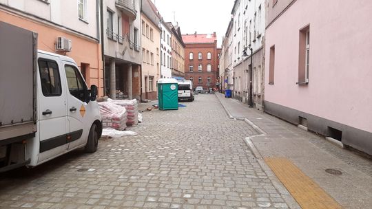 Remonty ulic na kozielskiej starówce