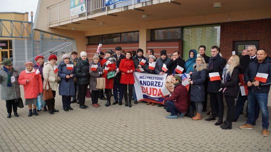 Inauguracja kampanii prezydenckiej Andrzeja Dudy w Kędzierzynie-Koźlu
